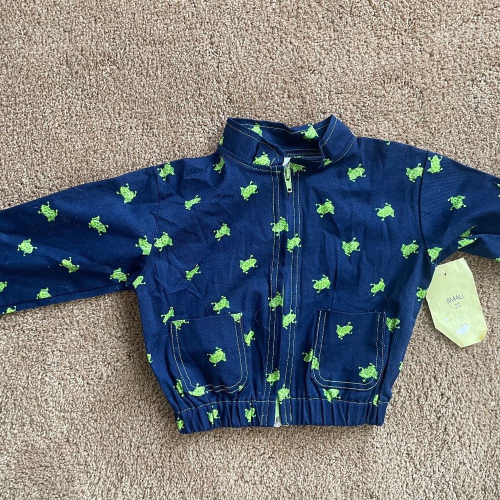 Grannie Annie Handmade Toddler Jacket Turtles